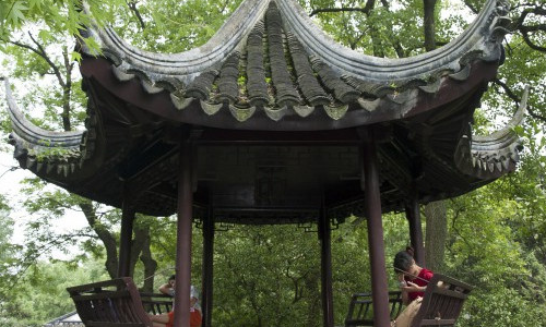 Daishuang Ting (Frost Waiting Pavilion)-suzhou